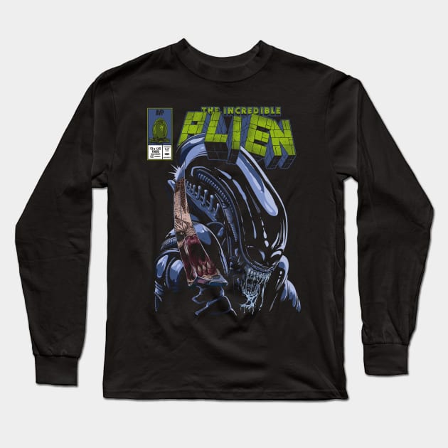 The Incredible Alien ll Long Sleeve T-Shirt by Angel_Rotten
